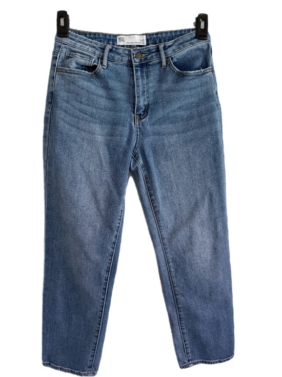 RSQ Denim - RSQ Light Blue High-Rise Straight Leg Jeans Size 7 / w28